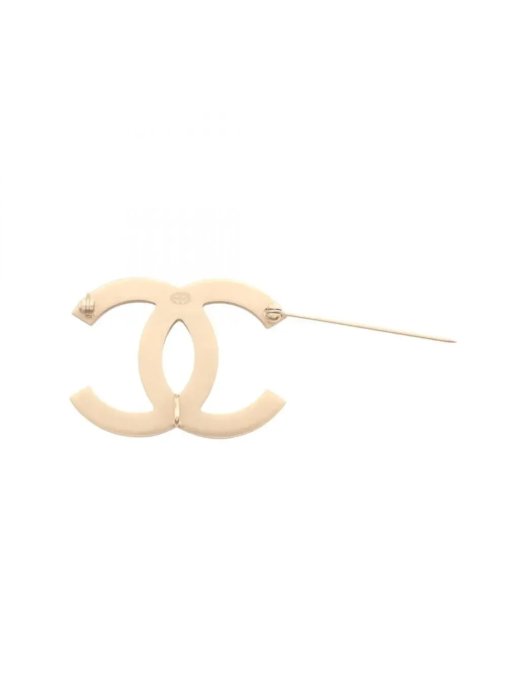 Chanel Cc Logo Brooch Metal #327446C91B